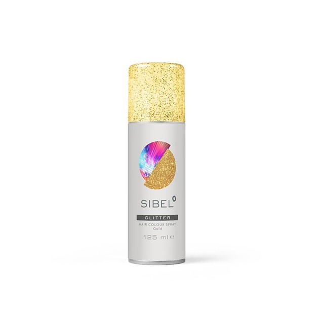 Sibel Color Spray Glitter Gold 125ml