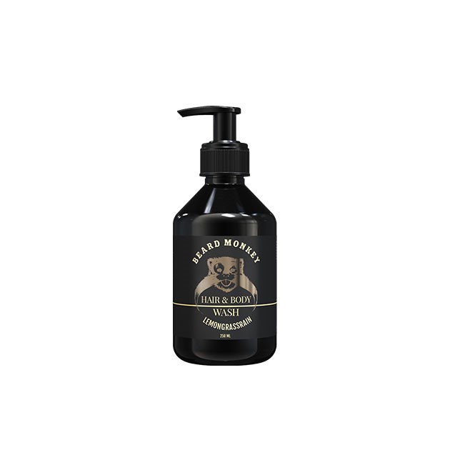Beard Monkey Hair & Body - Lemongrass 250 ml