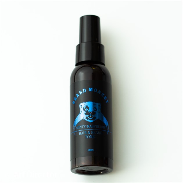 Beard Monkey - Minty & Raspberry Hair & Beard Tonic 100ml  (new)