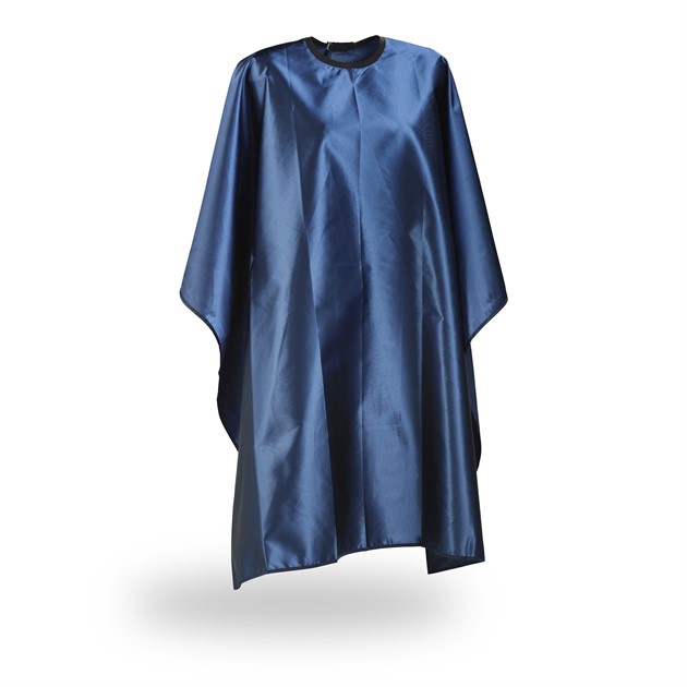 Wako Satin cape, royal blue