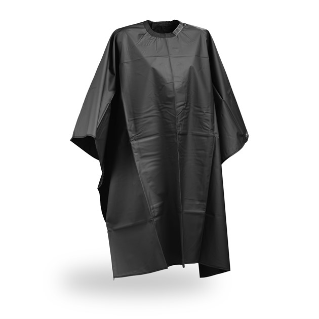 Wako Hairdye cape, black wide