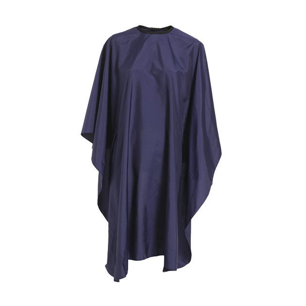 Soft cape, indigo blue