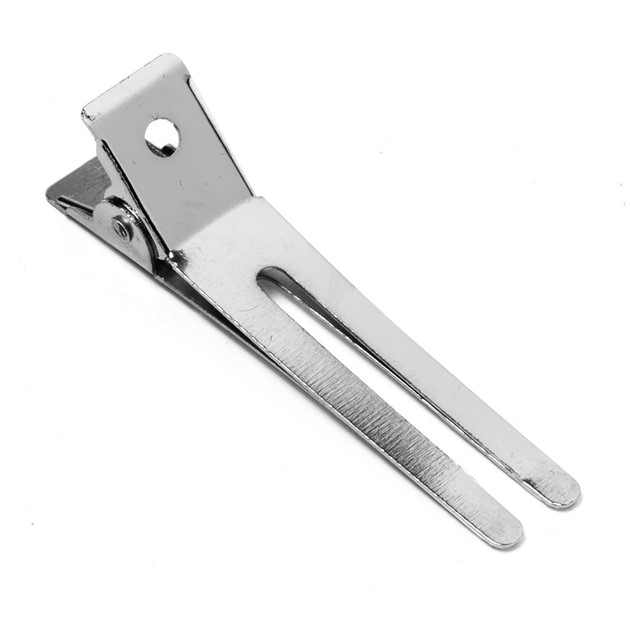 Metallic clips 2-legs