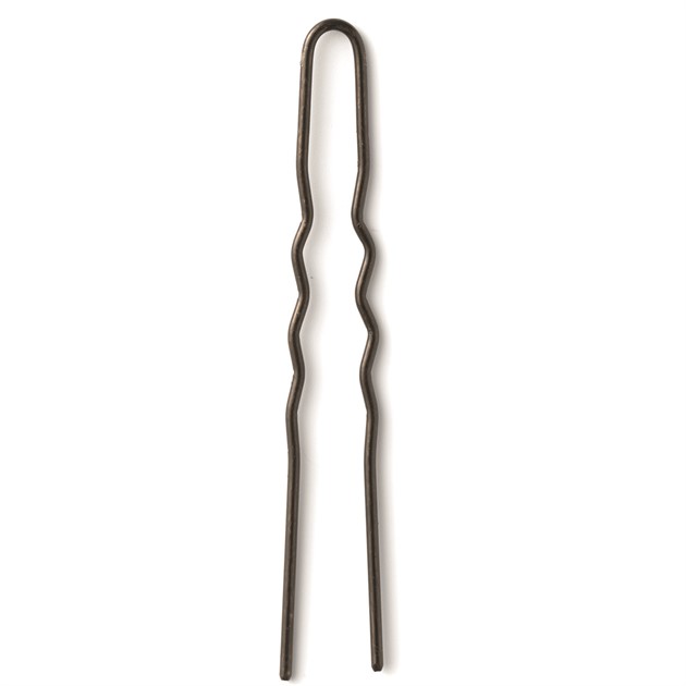 Hair pin, black, 62