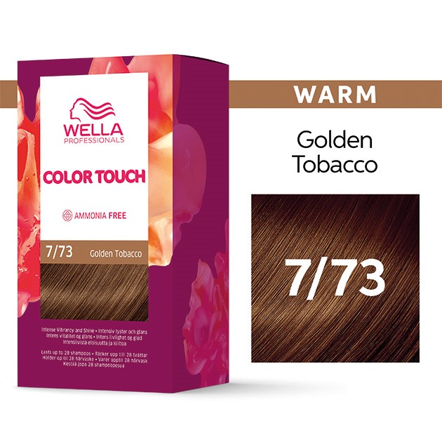WELLA OTC Color Touch Deep Brown Golden Tobacco 7/73
