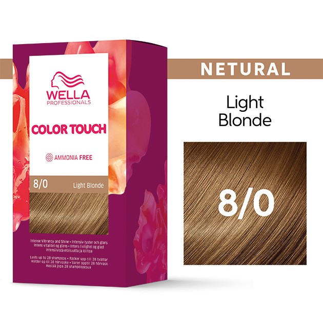 WELLA OTC Color Touch Pure Naturals Light Blonde 8/0