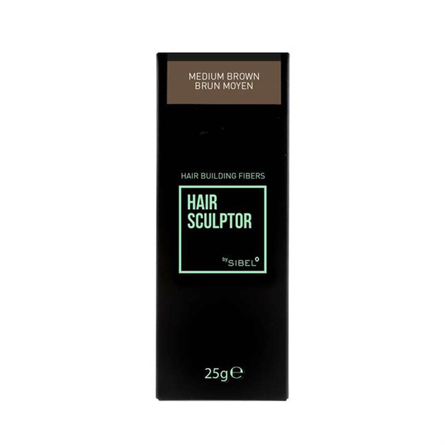 HAIR BUILDING FIBERS 25GR MEDIUM BROWN HAIR SCULPTOR